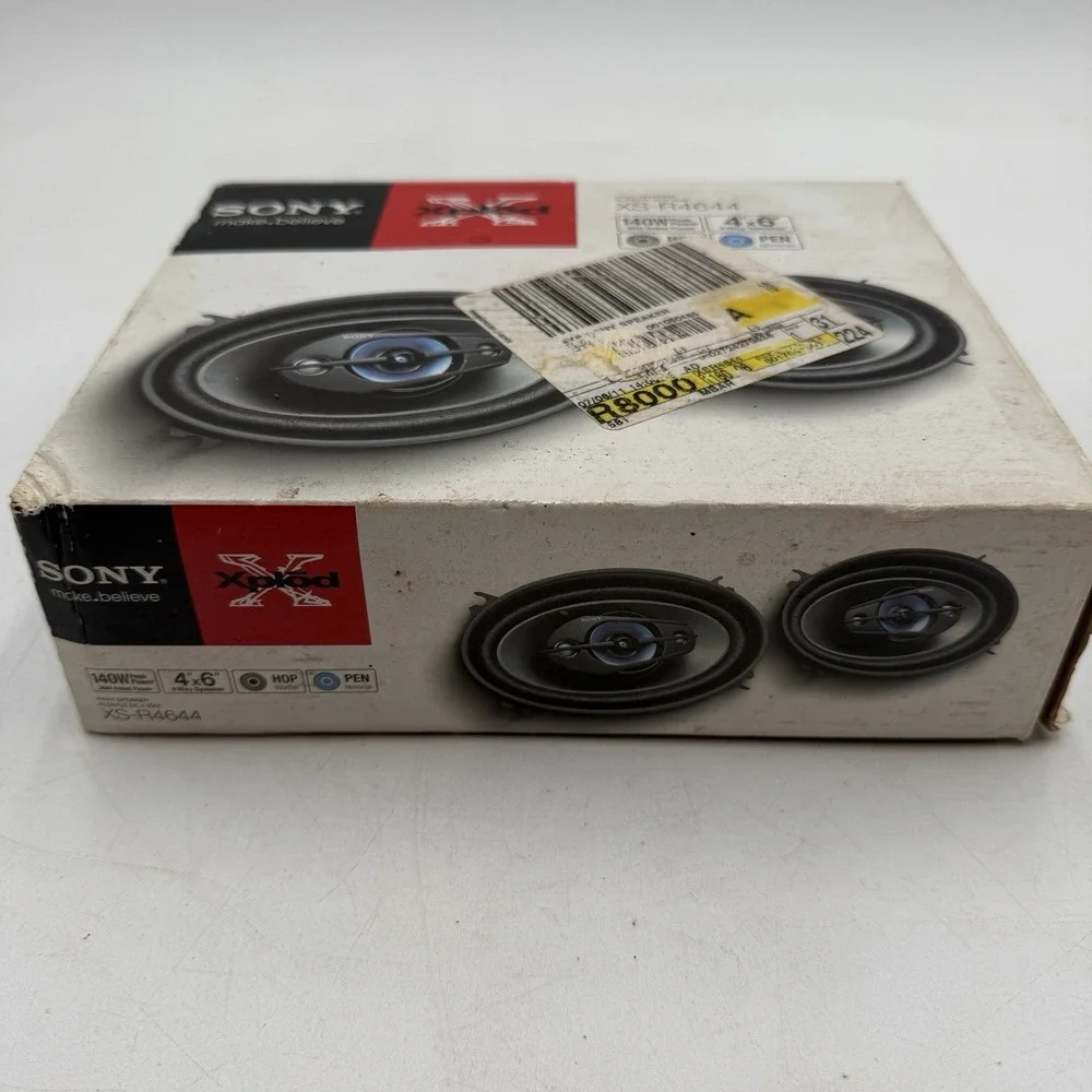 Sony XS-R4644 Xplod Speakers New Old Stock 4 Way 4